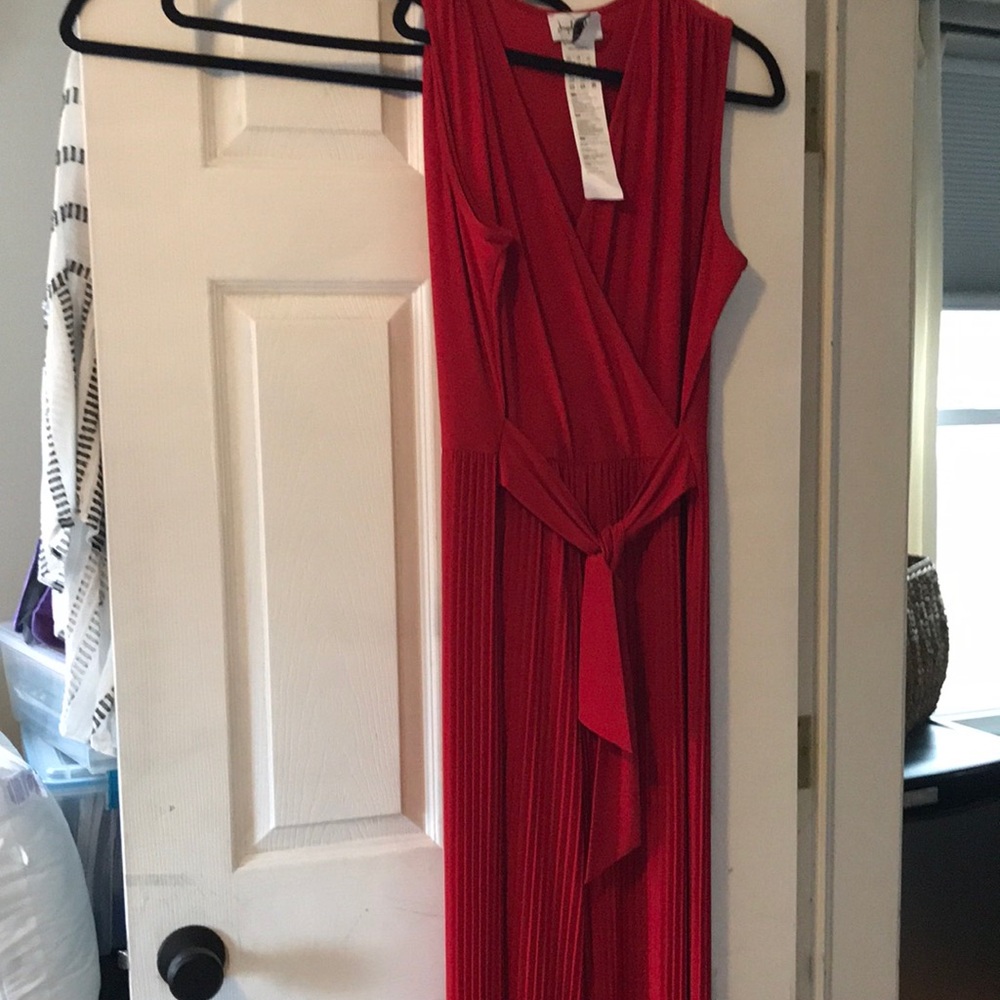 Red jumpsuit joseph ribkoff